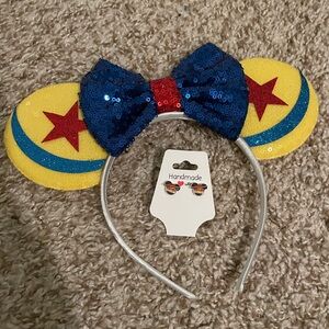 Toy Story ears and earrings